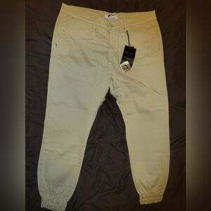 Golden Denim Joggers